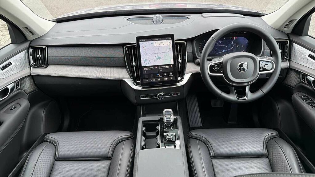 Volvo XC90 B5 247Bhp Ultra Dark Awd Mild Hybrid - Front Ma BD26WXM Silver #5
