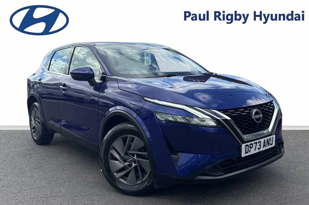 Nissan Qashqai 1.3 Dig-t Mh 158 Acenta Premium Xtronic Blue