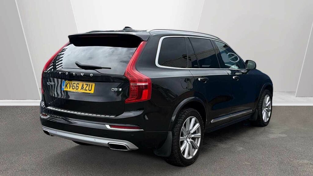 Volvo XC90 D5 232Bhp Powerpulse Awd Inscription - KV66AZU Black #2