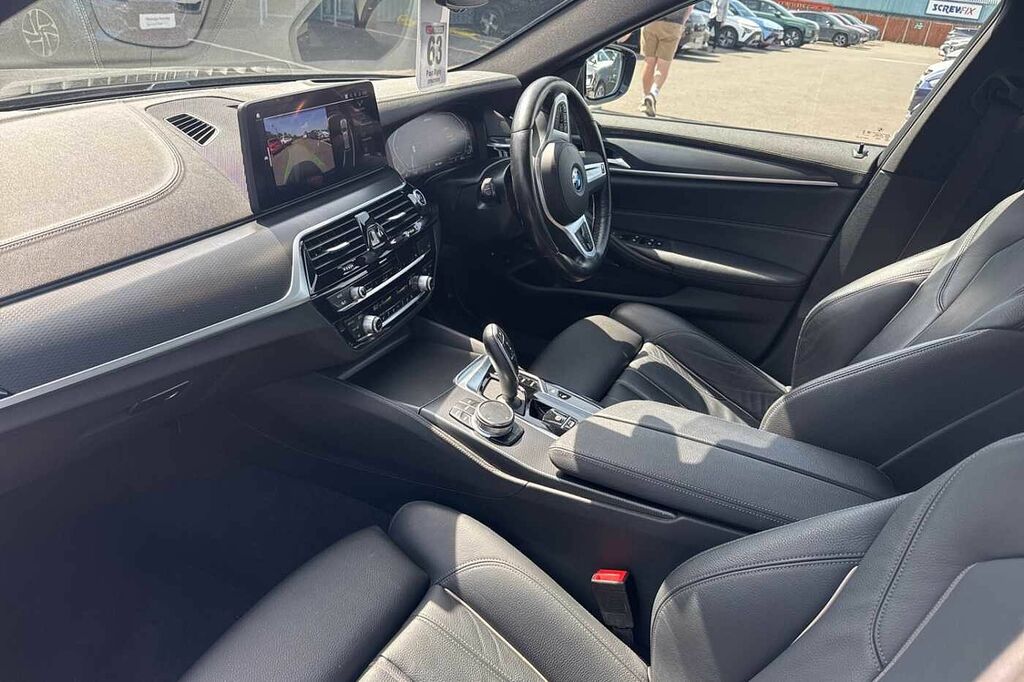 BMW 5 Series 530E M Sport GL23VCT Black #2