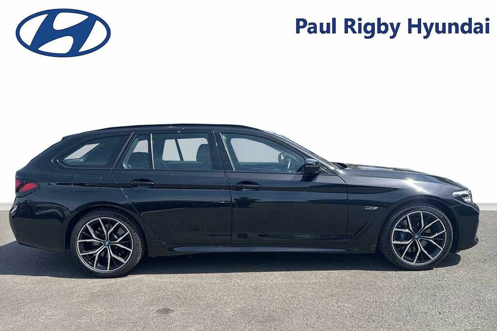 BMW 5 Series 530E M Sport GL23VCT Black #4