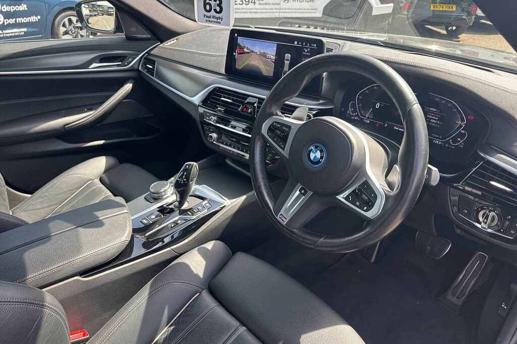 BMW 5 Series 530E M Sport GL23VCT Black #6