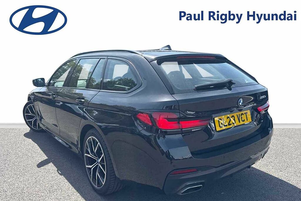 BMW 5 Series 530E M Sport GL23VCT Black #3
