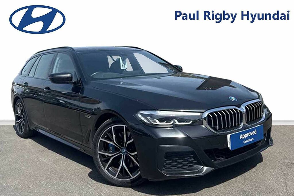 BMW 5 Series 530E M Sport Black