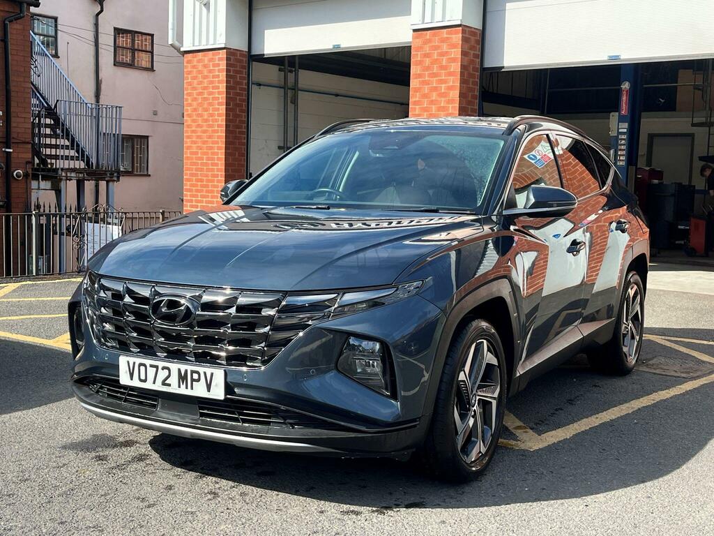 Hyundai Tucson 1.6 T-gdi Hybrid Premium 2Wd VO72MPV Blue #4