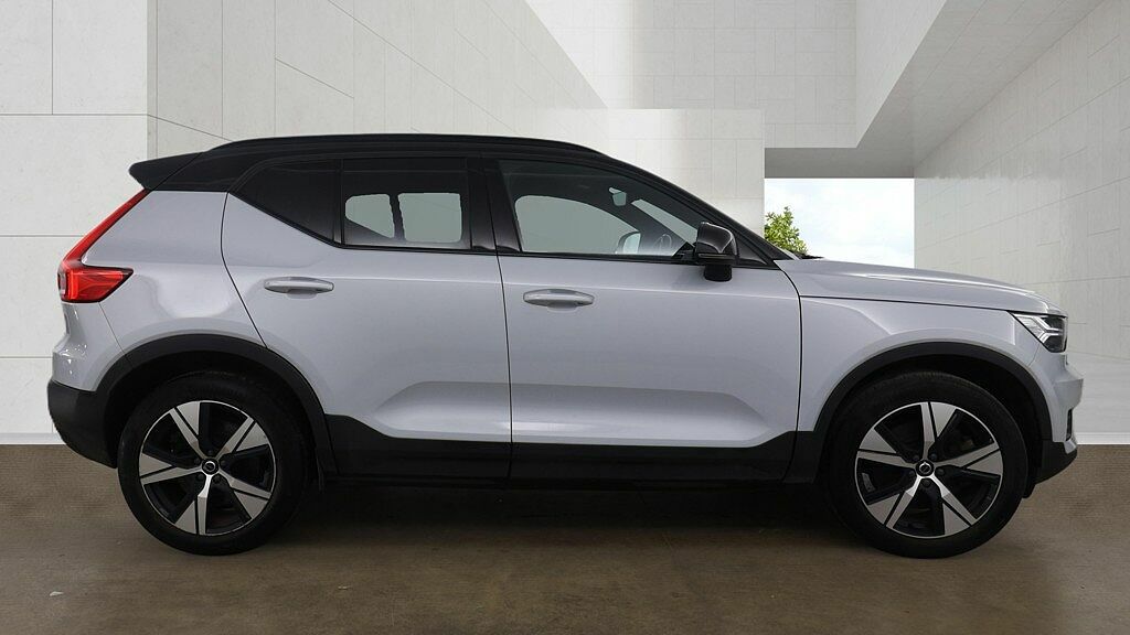 Volvo XC40 Recharge Core, Twin Motor YN71PVA Silver #5