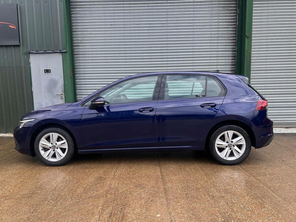 Volkswagen Golf Hatchback 1.5 Tsi Life Euro 6 Ss 202121 GD21KYV Blue #5