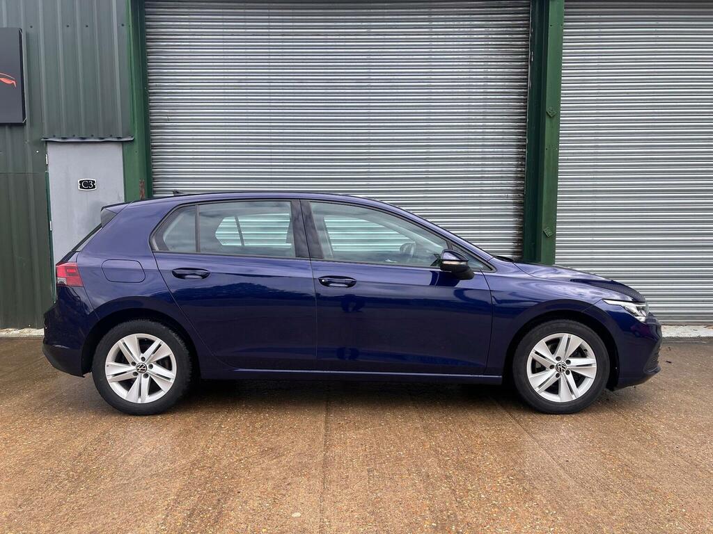 Volkswagen Golf Hatchback 1.5 Tsi Life Euro 6 Ss 202121 GD21KYV Blue #4