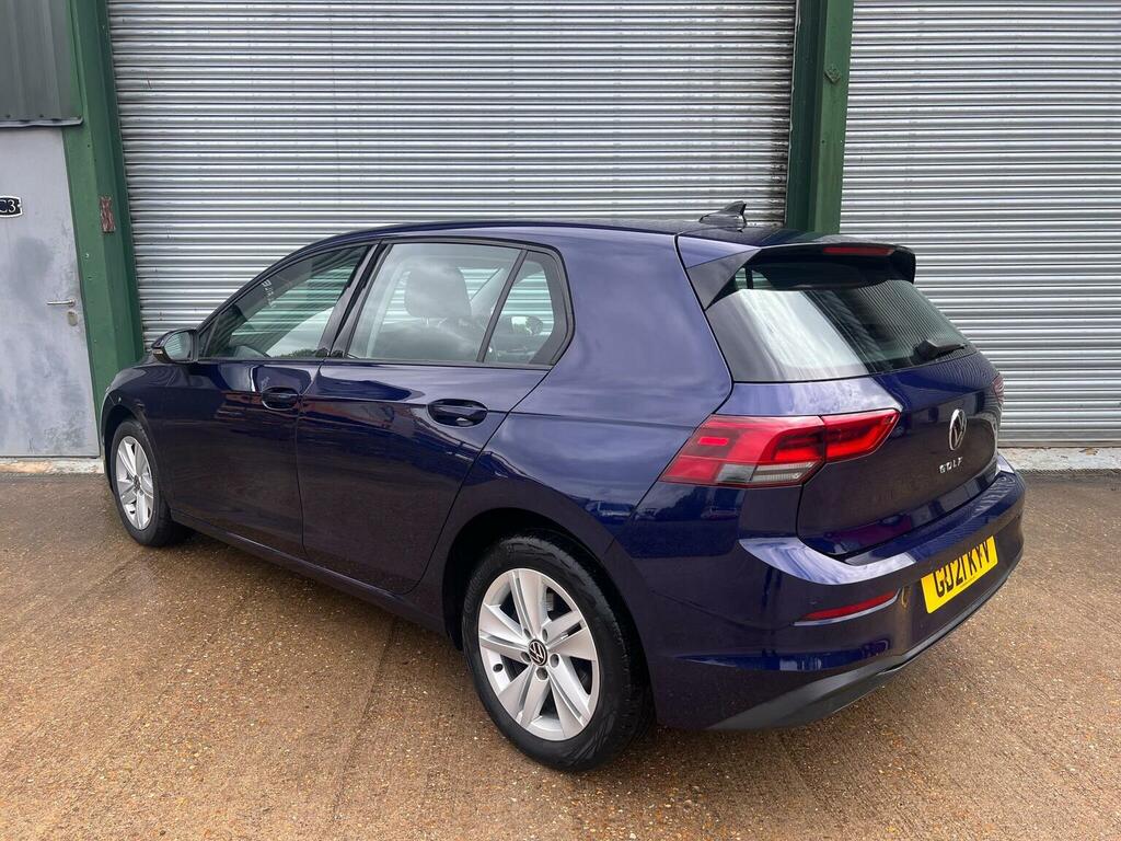 Volkswagen Golf Hatchback 1.5 Tsi Life Euro 6 Ss 202121 GD21KYV Blue #6