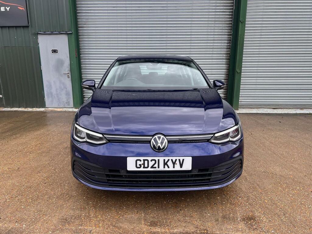 Volkswagen Golf Hatchback 1.5 Tsi Life Euro 6 Ss 202121 GD21KYV Blue #2
