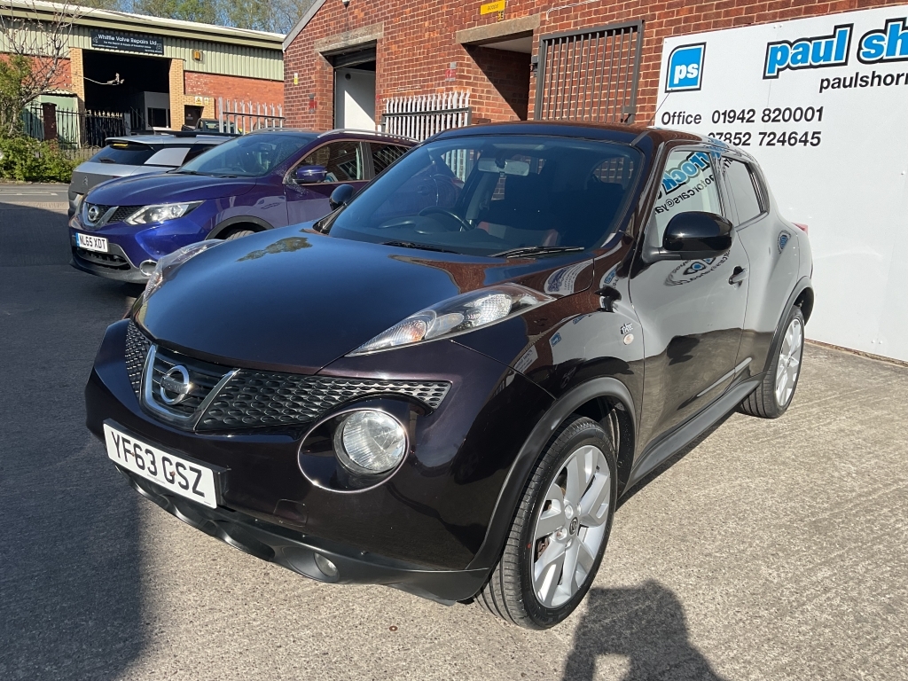 Nissan Juke Hatchback 1.6 N-tec Is YF63GSZ Black #3