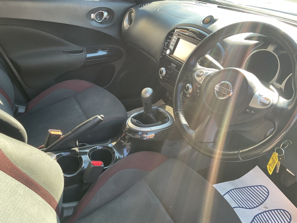 Nissan Juke Hatchback 1.6 N-tec Is YF63GSZ Black #6