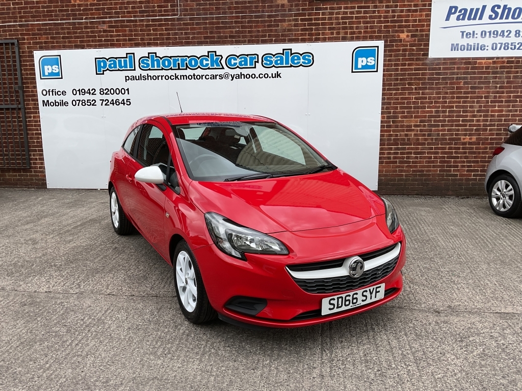 Vauxhall Corsa Hatchback 1.4 Sting Ecoflex Red