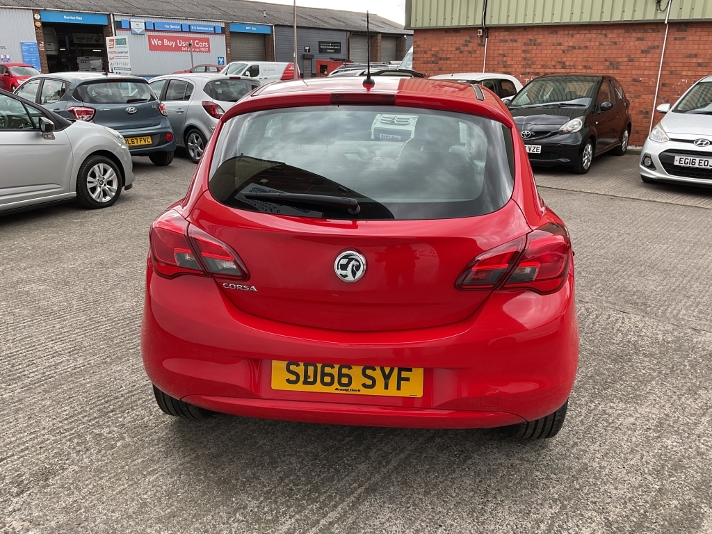 Vauxhall Corsa Hatchback 1.4 Sting Ecoflex SD66SYF Red #4