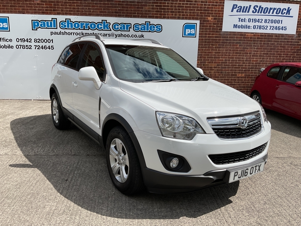 Vauxhall Antara Hatchback 2.2 Diamond Cdti S S White