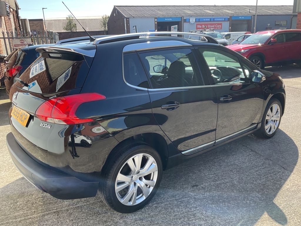 Peugeot 2008 Hatchback 1.2 Puretech S S Feline Mistral SE65HCP Black #5