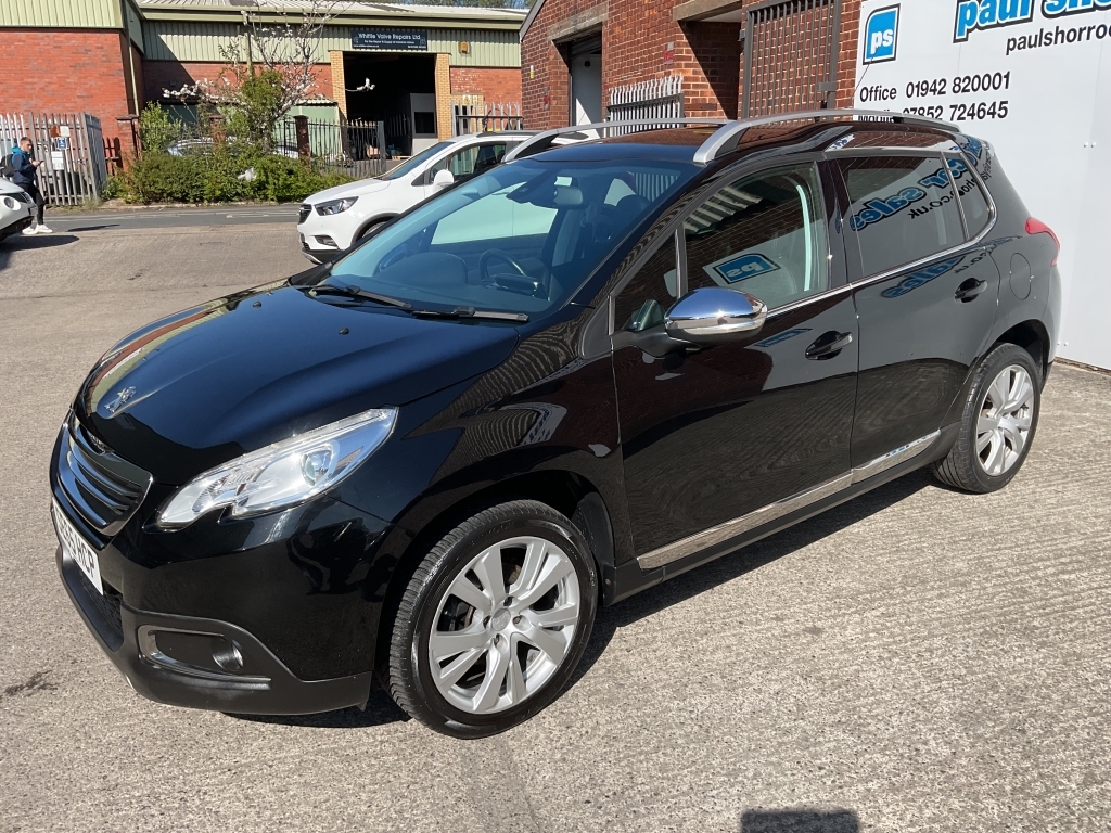 Peugeot 2008 Hatchback 1.2 Puretech S S Feline Mistral SE65HCP Black #2