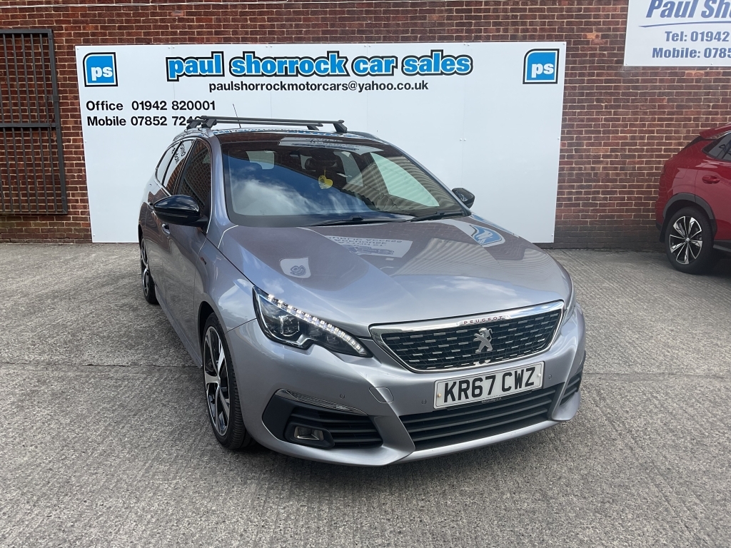 Peugeot 308 SW Estate 1.6 Blue Hdi S S Sw Gt Line Grey