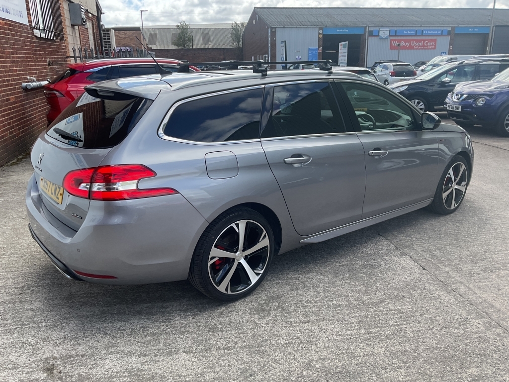 Peugeot 308 SW Estate 1.6 Blue Hdi S S Sw Gt Line KR67CWZ Grey #5