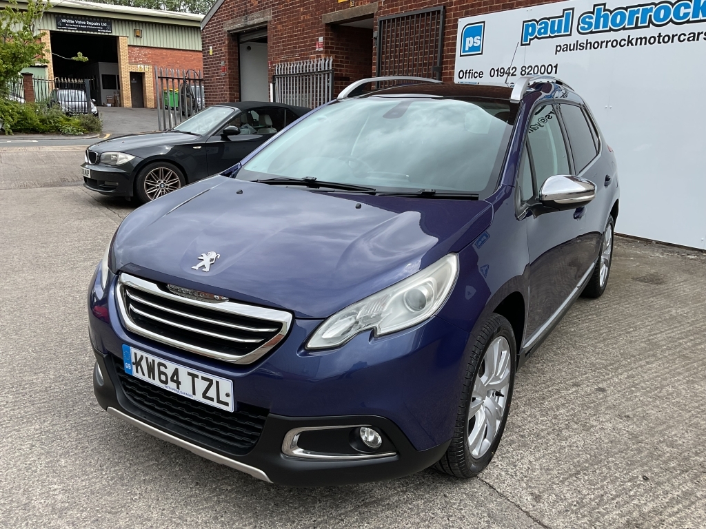 Peugeot 2008 Hatchback 1.6 E-hdi Feline KW64TZL Blue #3