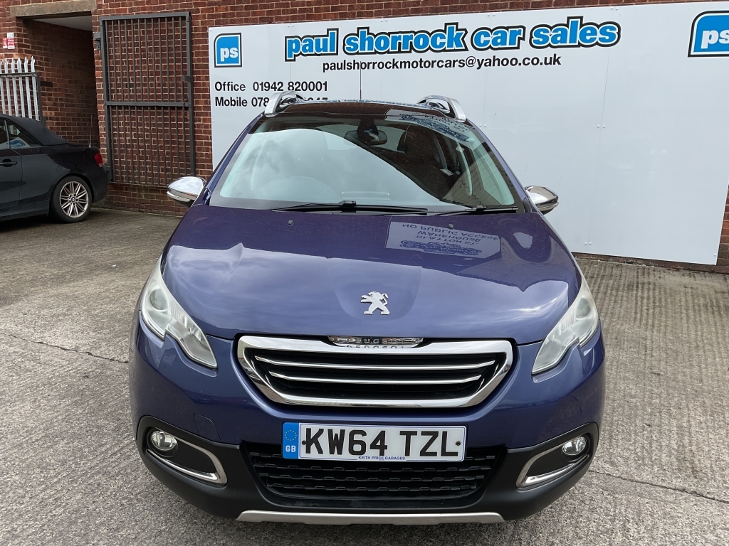 Peugeot 2008 Hatchback 1.6 E-hdi Feline KW64TZL Blue #2