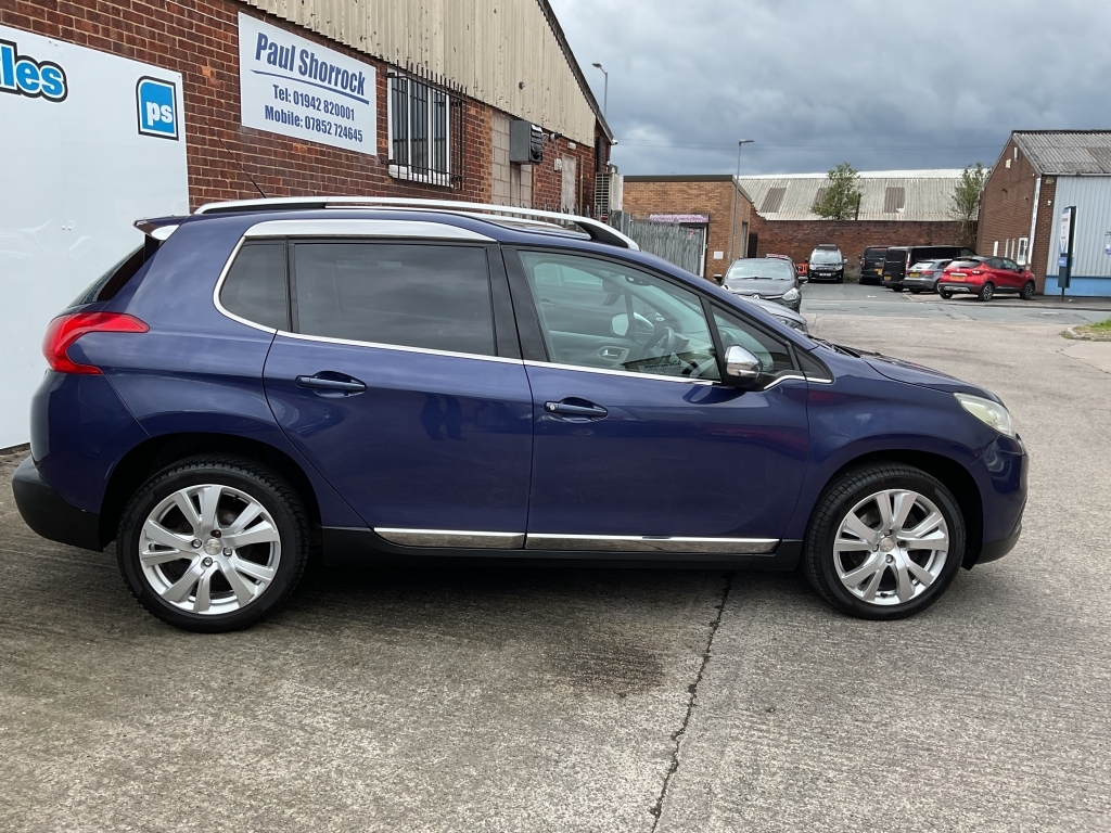 Peugeot 2008 Hatchback 1.6 E-hdi Feline KW64TZL Blue #6