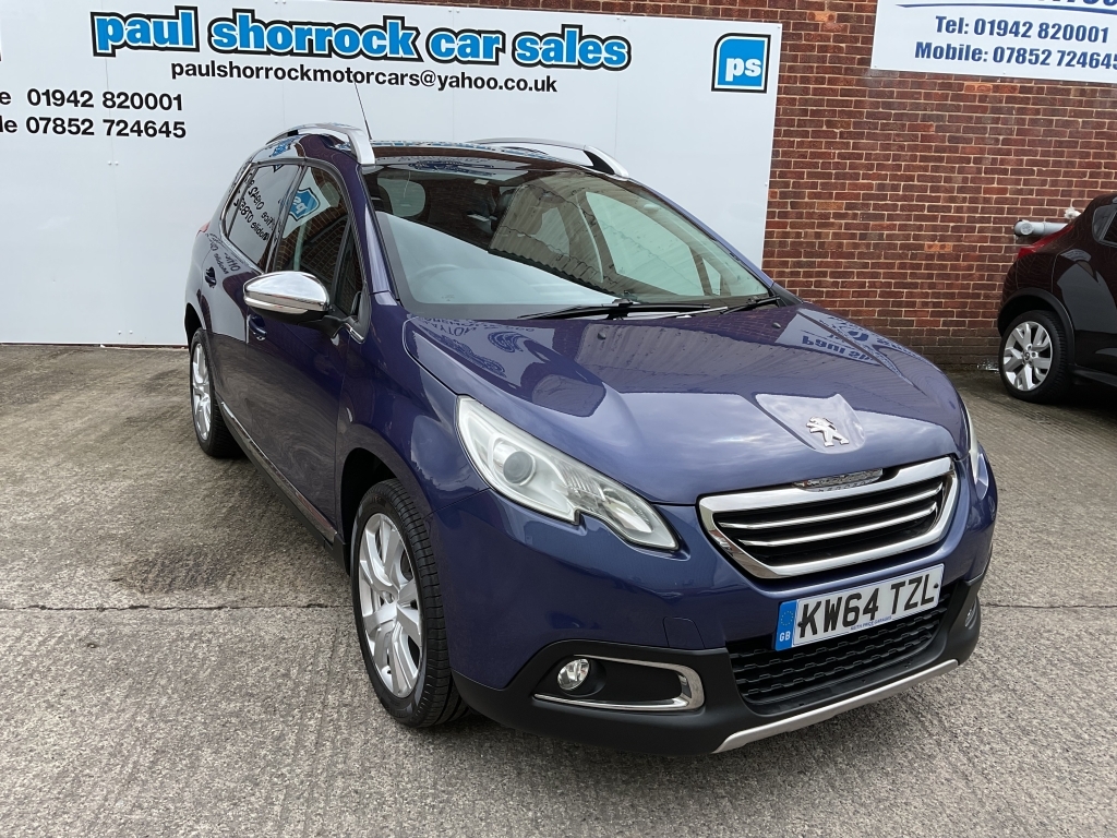 Peugeot 2008 Hatchback 1.6 E-hdi Feline Blue