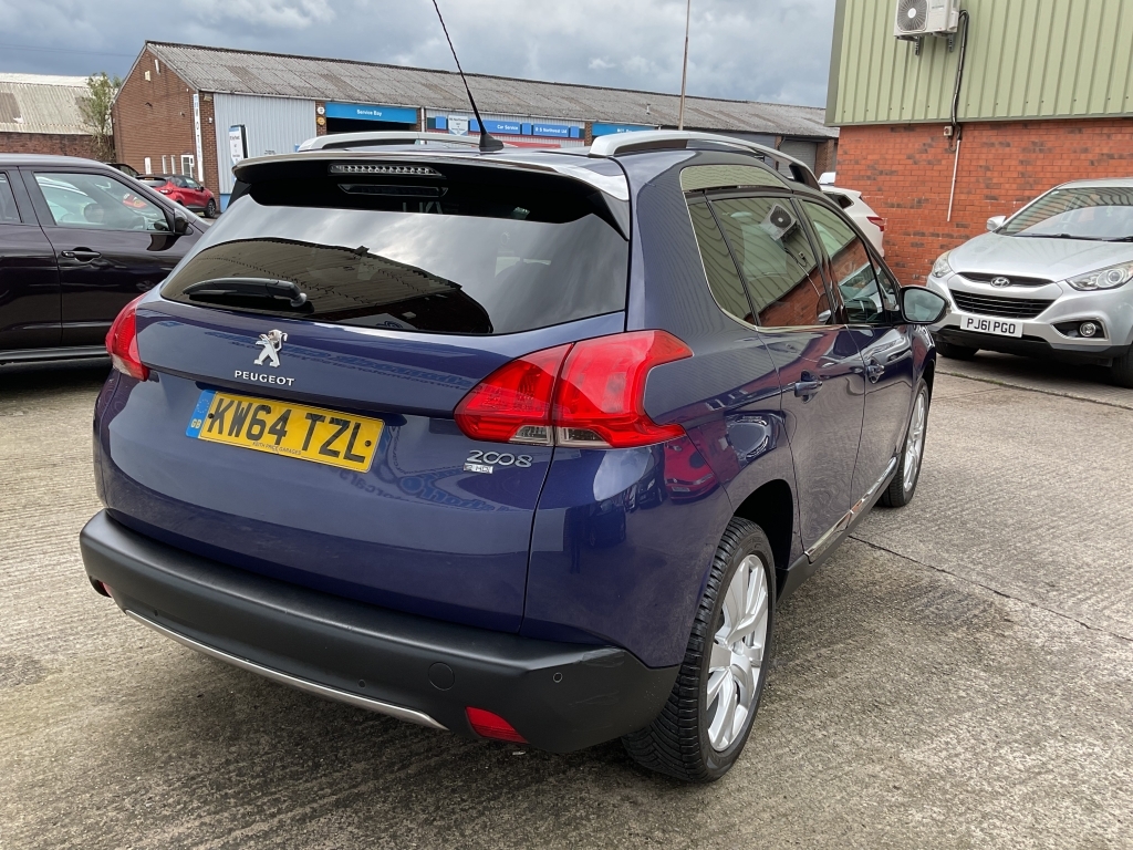 Peugeot 2008 Hatchback 1.6 E-hdi Feline KW64TZL Blue #5