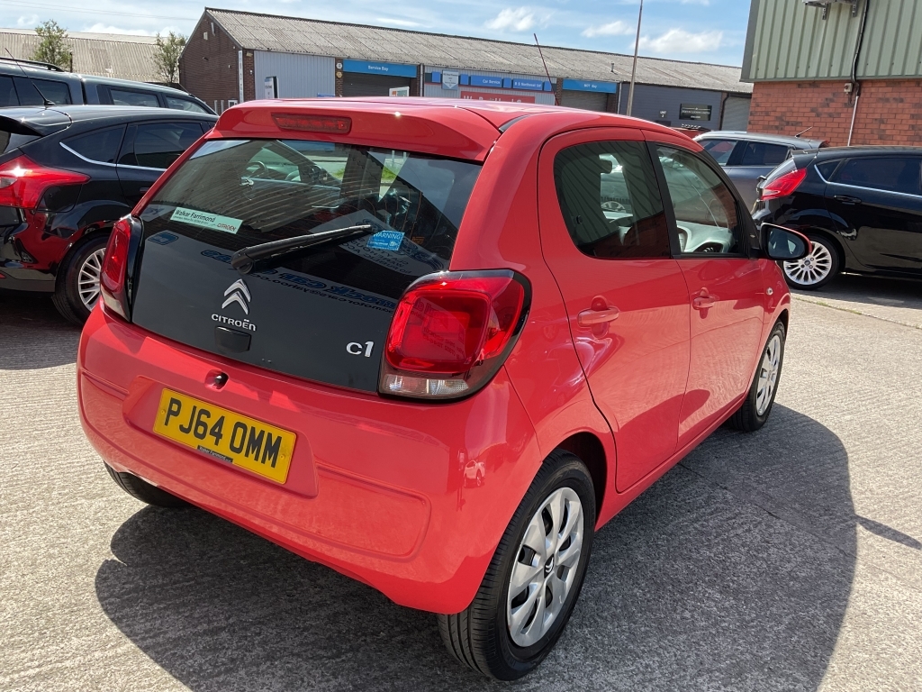 Citroen C1 Hatchback 1.0 Feel PJ64OMM Orange #5