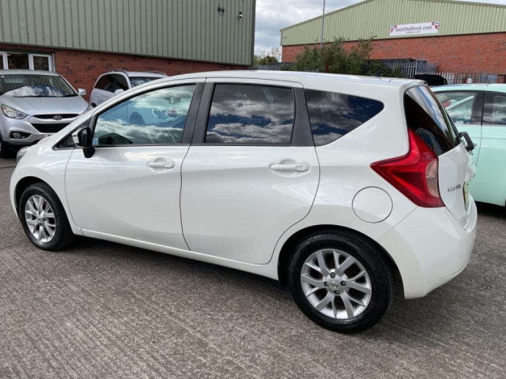 Nissan Note Mpv 1.5 Dci Acenta Premium CXI400C White #4