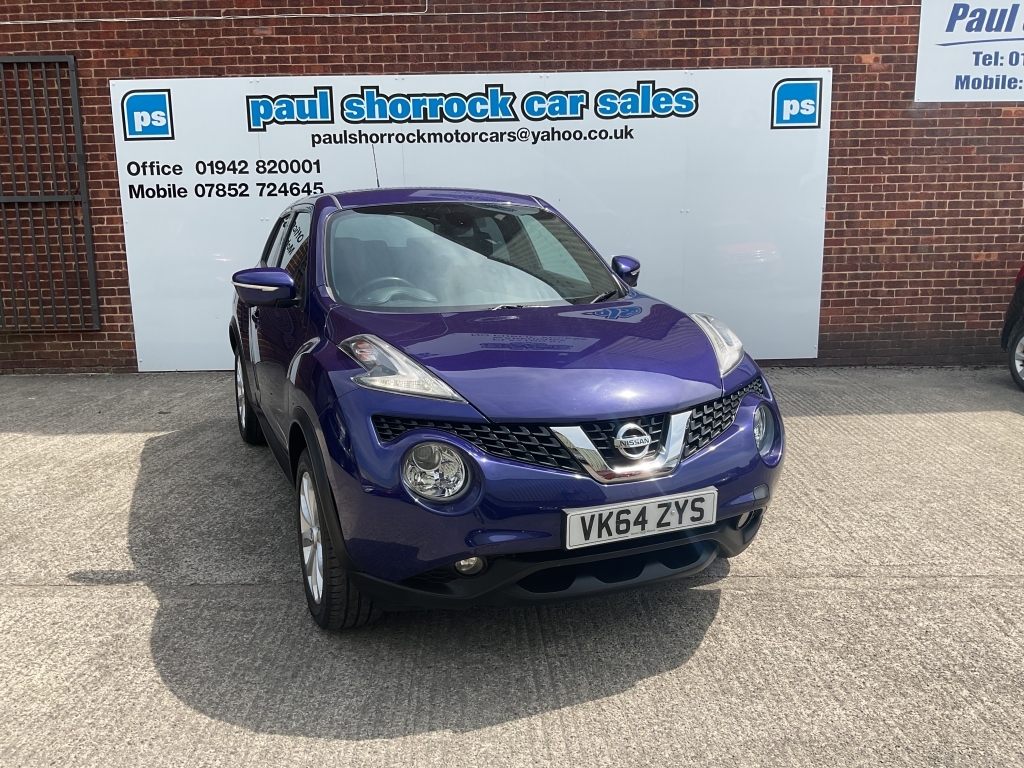 Nissan Juke Hatchback 1.5 Tekna Dci Blue
