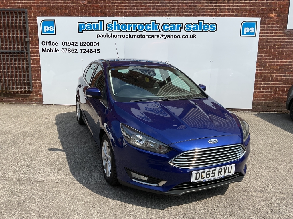 Ford Focus Hatchback 1.5 Titanium Tdci Blue