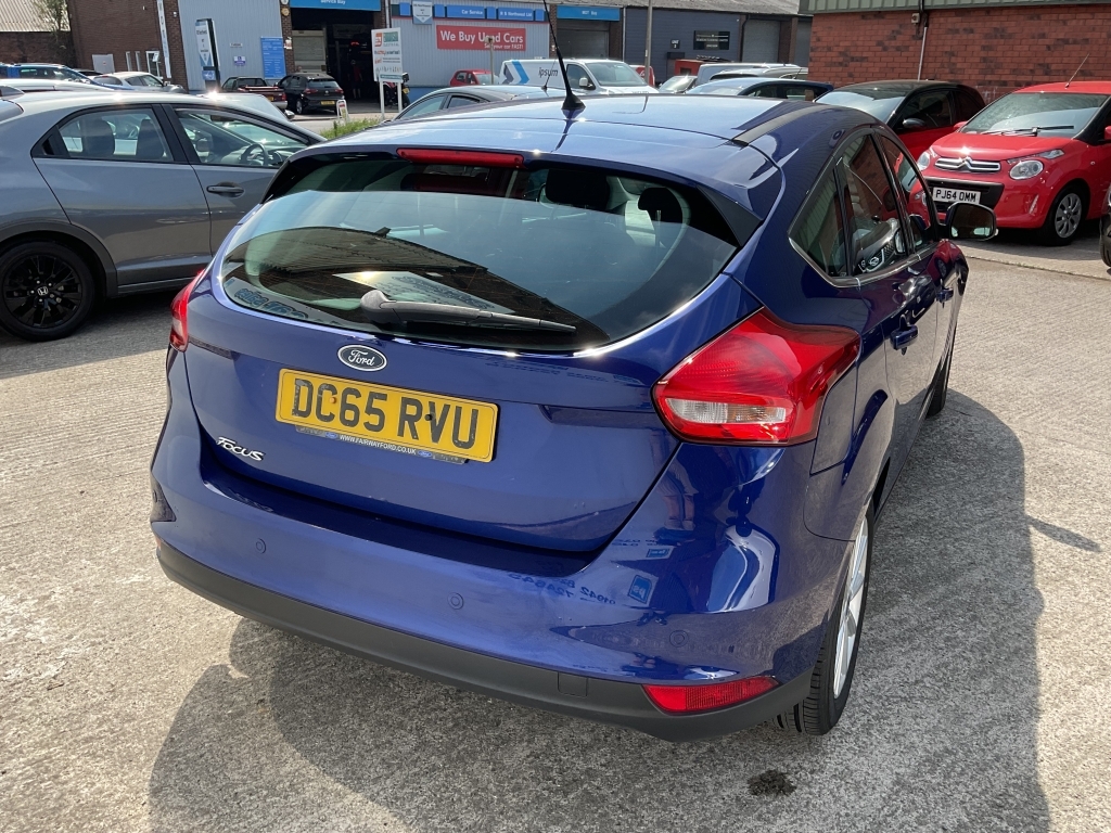 Ford Focus Hatchback 1.5 Titanium Tdci DC65RVU Blue #4