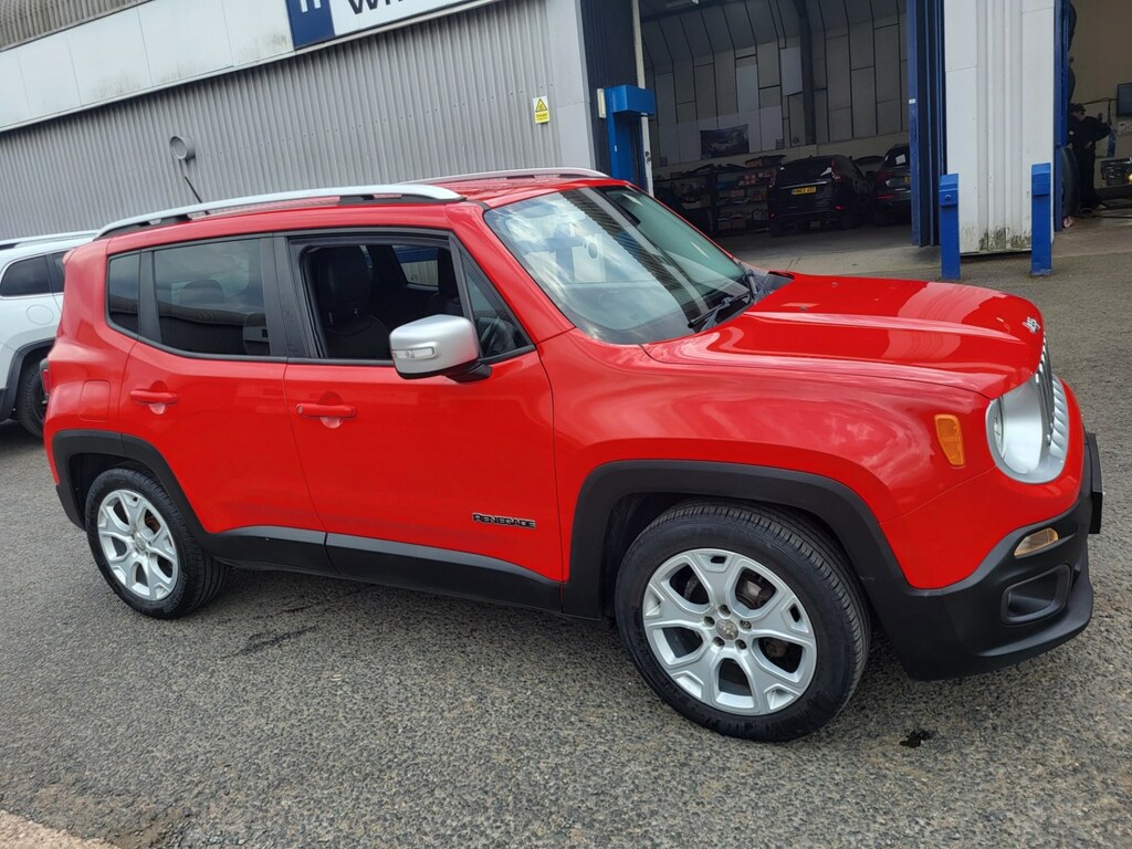 Jeep Renegade 1.4 Multiair Limited Ddct Red #2