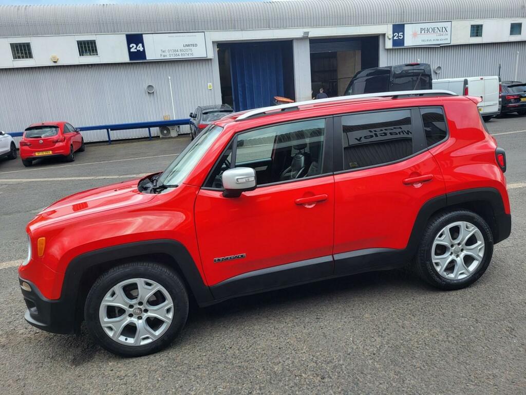 Jeep Renegade 1.4 Multiair Limited Ddct Red #6