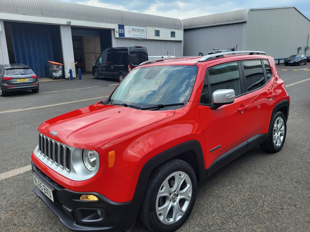 Jeep Renegade 1.4 Multiair Limited Ddct Red #4