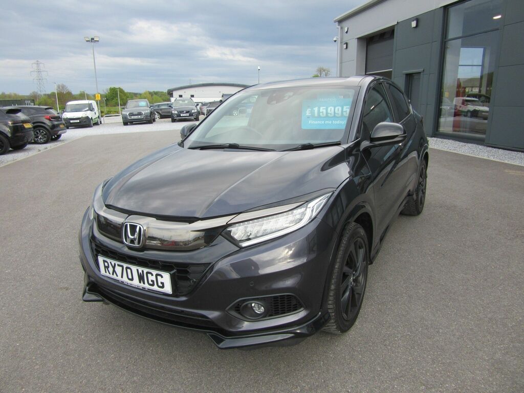 Honda Hr-V 1.5 Vtec Turbo Sport Suv Cvt Euro 6 18 RX70WGG Black #4