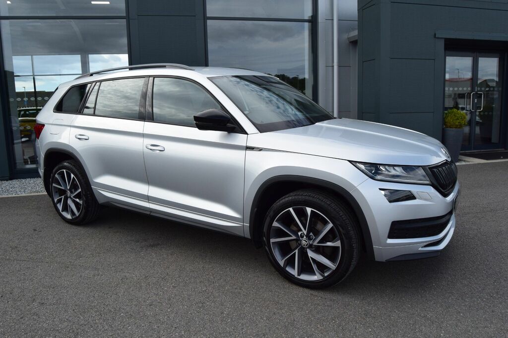 Skoda Kodiaq 2.0 Tdi Sportline Suv Dsg 4Wd Euro 6 S SV69OSP Silver #3