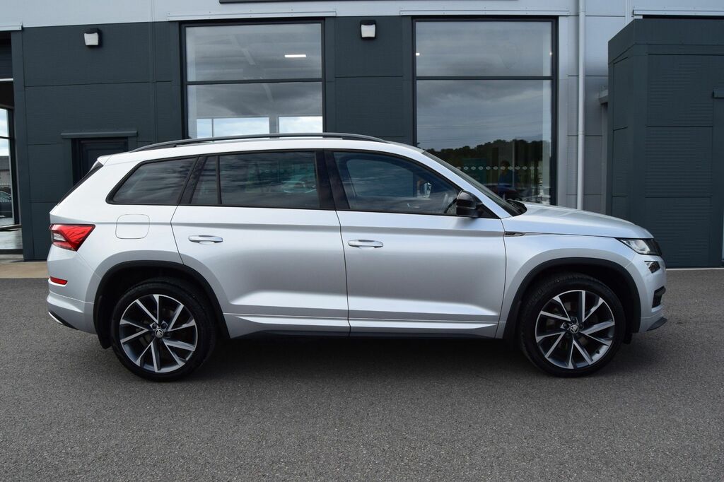 Skoda Kodiaq 2.0 Tdi Sportline Suv Dsg 4Wd Euro 6 S SV69OSP Silver #6