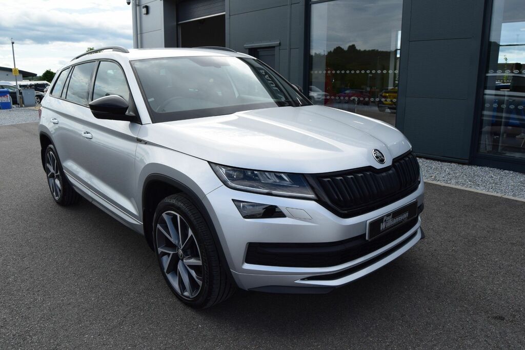 Skoda Kodiaq 2.0 Tdi Sportline Suv Dsg 4Wd Euro 6 S SV69OSP Silver #5