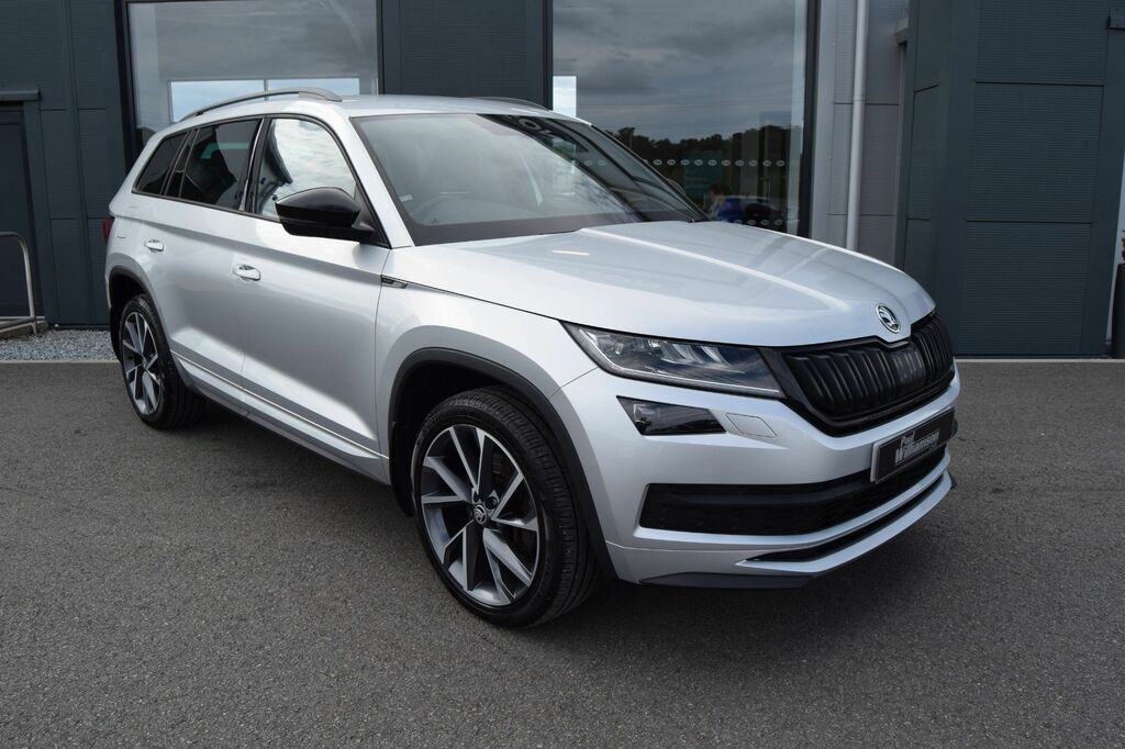 Skoda Kodiaq 2.0 Tdi Sportline Suv Dsg 4Wd Euro 6 S SV69OSP Silver #2