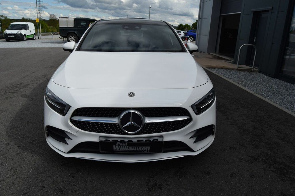 Mercedes-Benz A Class 2.0 A250 Amg Line Premium Plus Hatchback Pet ST69FRO White #6