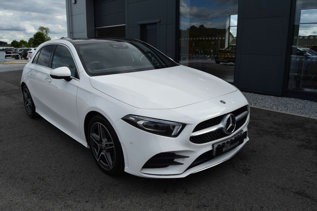 Mercedes-Benz A Class 2.0 A250 Amg Line Premium Plus Hatchback Pet ST69FRO White #4