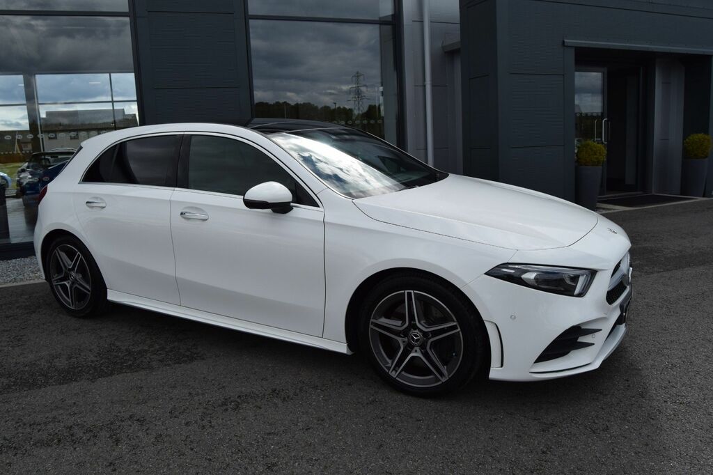 Mercedes-Benz A Class 2.0 A250 Amg Line Premium Plus Hatchback Pet ST69FRO White #3