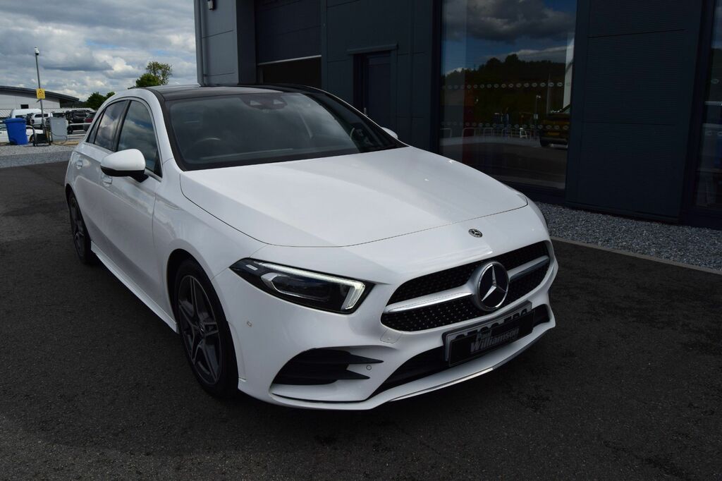 Mercedes-Benz A Class 2.0 A250 Amg Line Premium Plus Hatchback Pet ST69FRO White #5