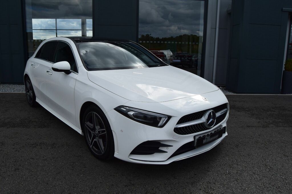 Mercedes-Benz A Class 2.0 A250 Amg Line Premium Plus Hatchback Pet ST69FRO White #2