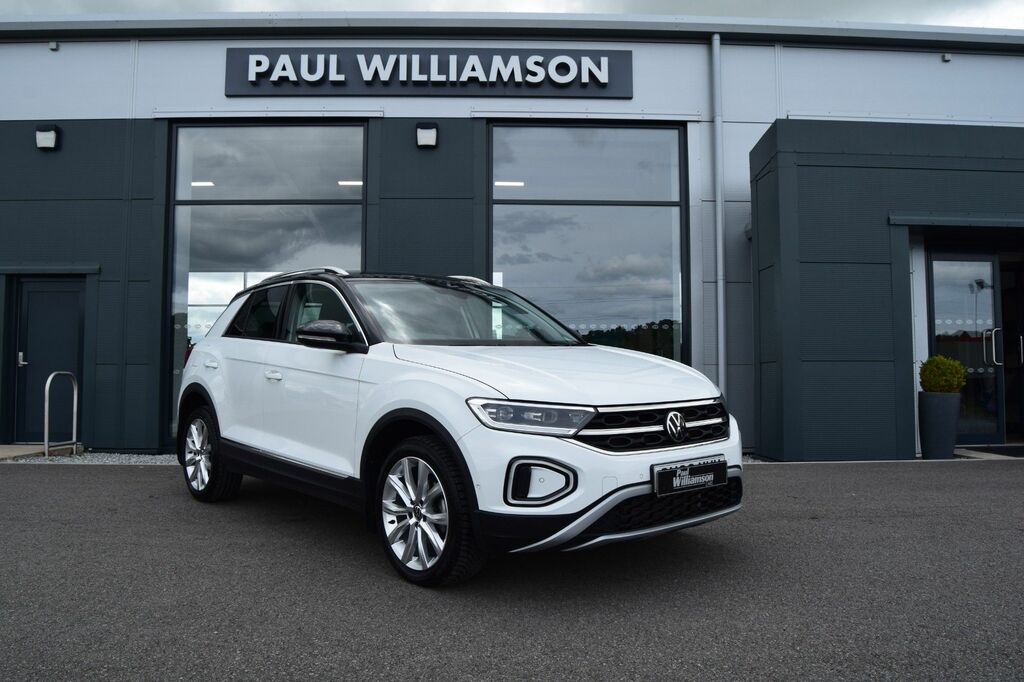Volkswagen T-Roc 1.5 Tsi Style Suv Dsg Euro 6 S S 150 White