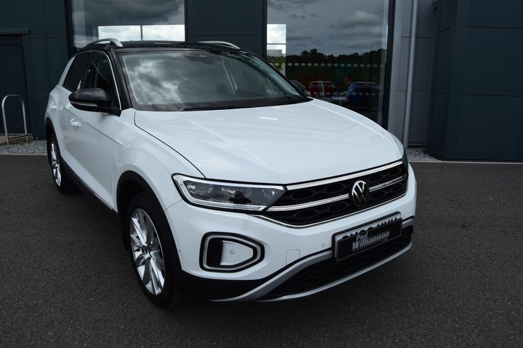 Volkswagen T-Roc 1.5 Tsi Style Suv Dsg Euro 6 S S 150 SY23MYH White #4