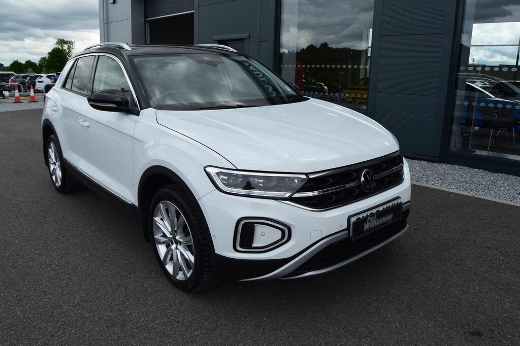 Volkswagen T-Roc 1.5 Tsi Style Suv Dsg Euro 6 S S 150 SY23MYH White #5