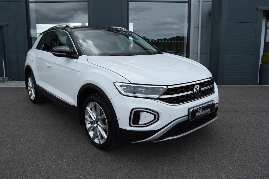 Volkswagen T-Roc 1.5 Tsi Style Suv Dsg Euro 6 S S 150 SY23MYH White #2